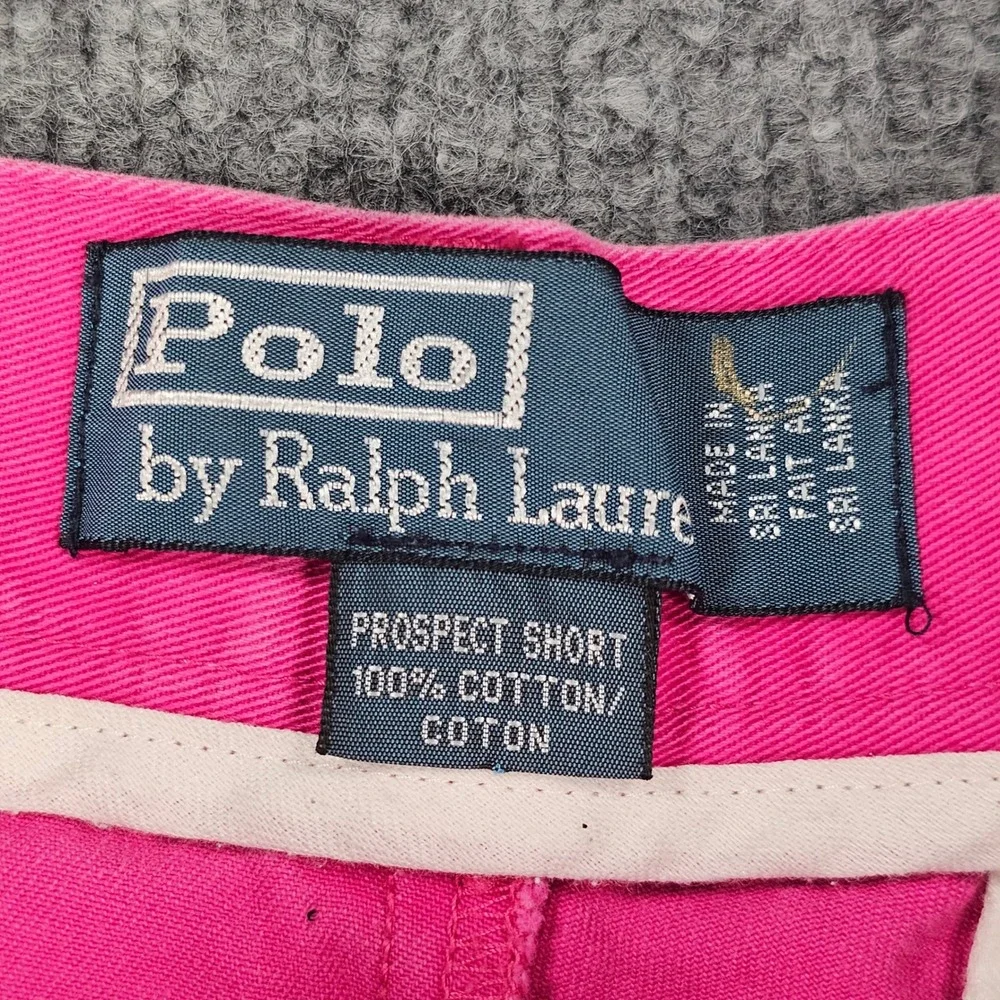 Polo Ralph Lauren Prospect Shorts Mens 29 Hot Pink Chino Classic Golf Sri Lanka